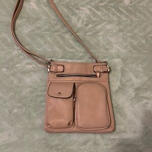 Shoulder bag beige for women